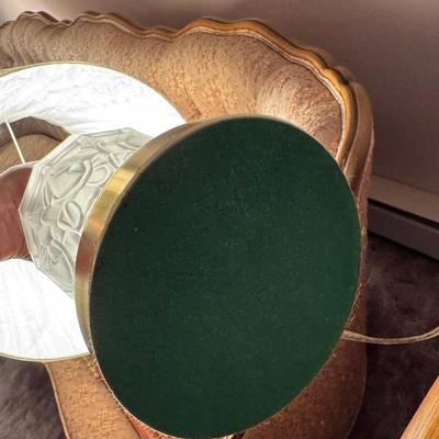 Pair of Vintage Crystal Lamps