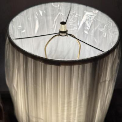 Pair of Vintage Crystal Lamps