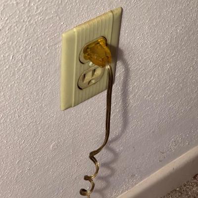 Pair of Vintage Crystal Lamps