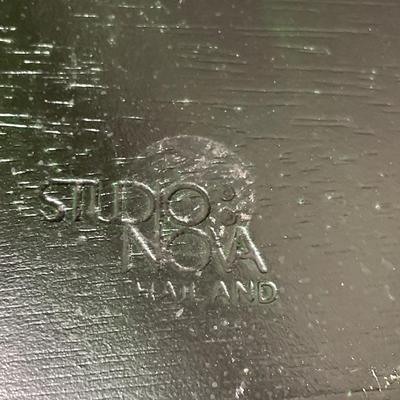 Norwegian Rosemaling plate and bowl