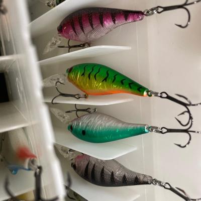 Large Special Mate tackle box FULL of lures