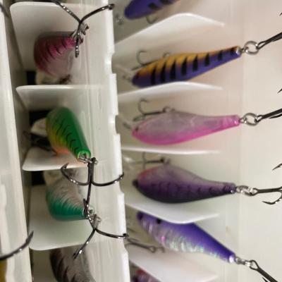 Large Special Mate tackle box FULL of lures