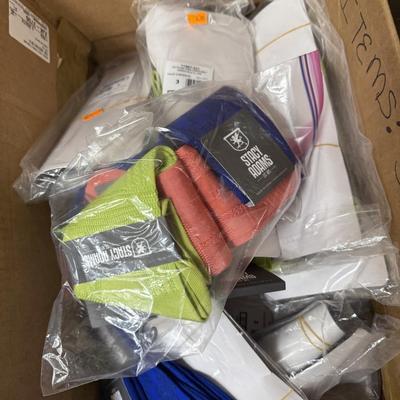 1P5-large box of colorful dress socks