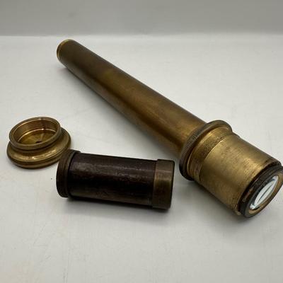 Ross London Brass 3-Draw Collapsible Telescope