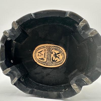 Vintage Chinese Foo Dog Imperial Guardian Resin Figurine Statue