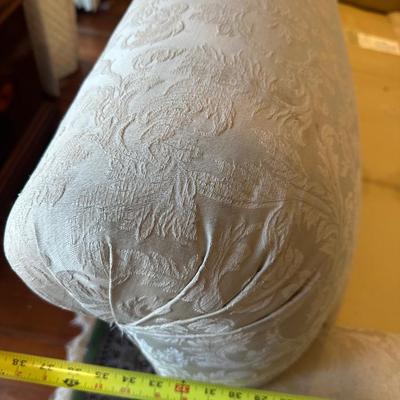 Baker Milling Road Damask Upholstered Sofa