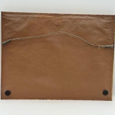 Framed Egyptian Papyrus Artwork with Birds and Plants