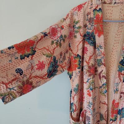 Kantha Style Cotton Robe (B2-BBL)