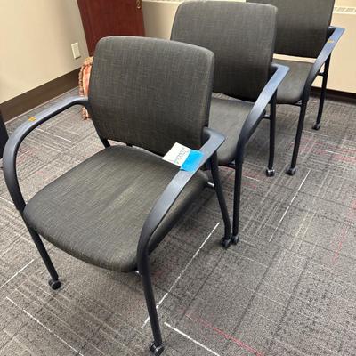 2CLOCK4-3 Rolling office chairs