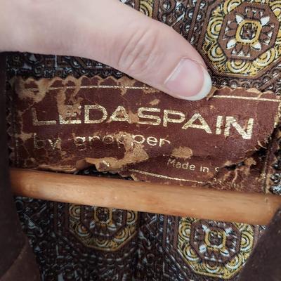 Vintage Leda Spain Suede Jacket (B2-BBL)