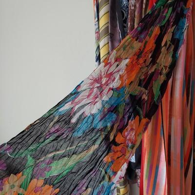 Lightweight Scarves w/ Scarf Hanger (B2-BBL)