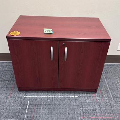 2CLOCK10-small office cabinet