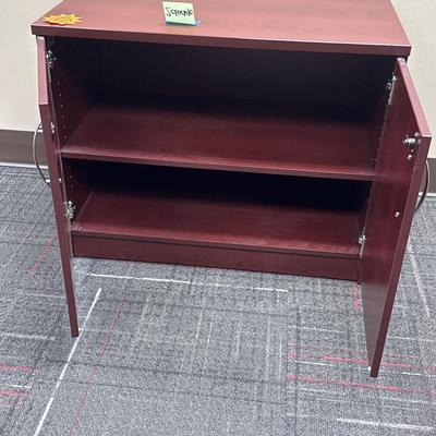 2CLOCK10-small office cabinet