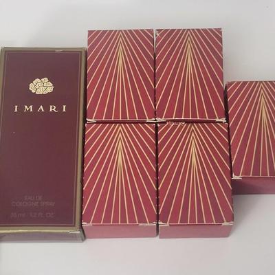 Vintage Avon Imari Perfume Lot NEW FULL 1.2oz Spray + Six .33oz Minis