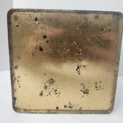 Vintage 1923 Ivins Gingerettes Biscuit Tin Philadelphia Advertising Collectible