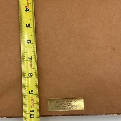 Framed Egyptian Papyrus Artwork – Boat/Ship Scene