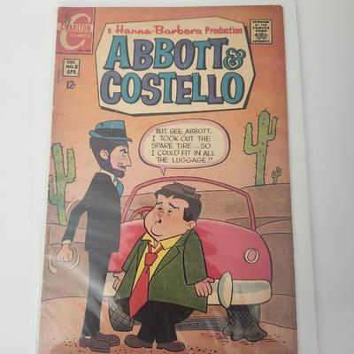 Charlton Comics Abbott & Costello No 8 Apr 12c Hanna Barbera Comic Book Vintage!