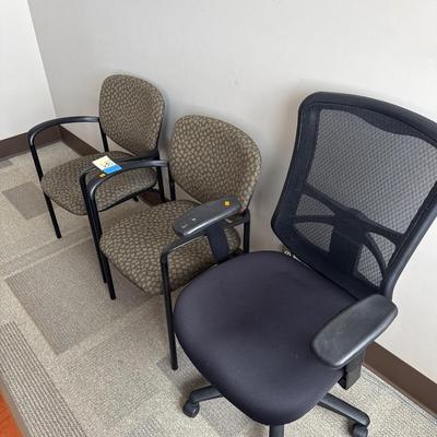 3P1-3 office chairs