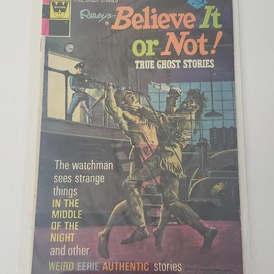 Whitman Ripleys Believe It or Not True Ghost Stories Comic 25c Weird Eerie Vintage