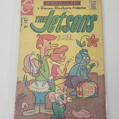 Charlton The Jetsons No 4 May 15c Comic Vintage Hanna Barbera Holiday on Mars