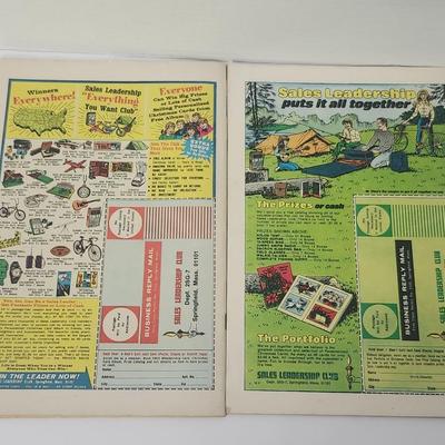 Tom and Jerry Comic Lot Whitman 2pc 15c and 20c Vintage Cartoon Classics