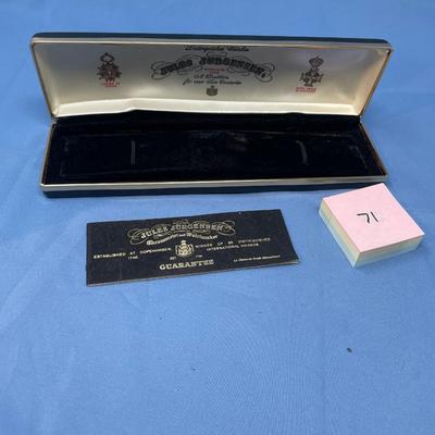 Sale Photo Thumbnail #359: No watch, but a great vintage box w/ manual.