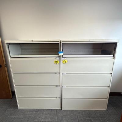 4G3-2 lateral file cabinets