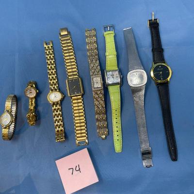 Sale Photo Thumbnail #378: Untested, minor wear.  Probably need batteries. The one is missing the back plate.