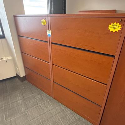 4K2-2 lateral file cabinets