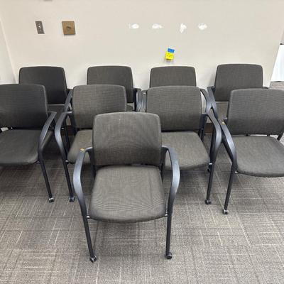 4S4-nine rolling office chairs