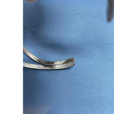 Sale Photo Thumbnail #473: No makers marks, great stone!  No damage, ready to wear!  21.8 grams total weight.