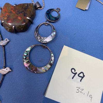 Sale Photo Thumbnail #489: 3 very nice pieces!  32.1 grams total weight.