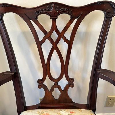 Henkel-Harris Genuine Mahogany Chairs (3)