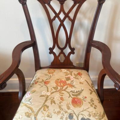 Henkel-Harris Genuine Mahogany Chairs (3)