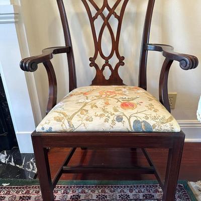 Henkel-Harris Genuine Mahogany Chairs (3)