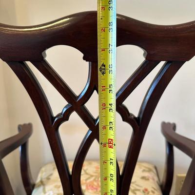 Henkel-Harris Genuine Mahogany Chairs (3)