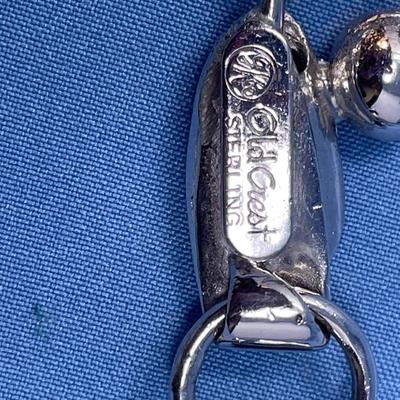 Sale Photo Thumbnail #508: Great 50s modern style.  32 grams total weight.