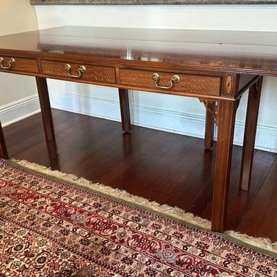 Baker Furniture Flip-Top Console Table