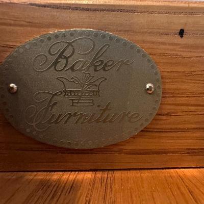 Baker Furniture Flip-Top Console Table