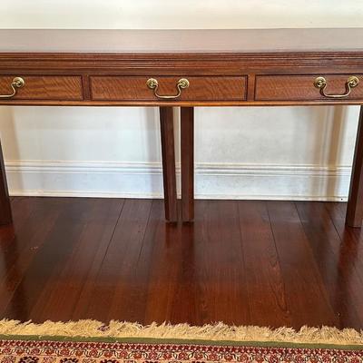 Baker Furniture Flip-Top Console Table