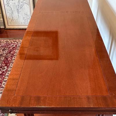 Baker Furniture Flip-Top Console Table