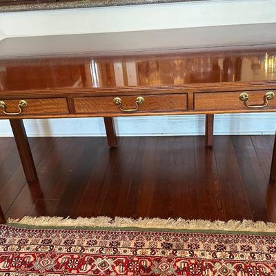 Baker Furniture Flip-Top Console Table