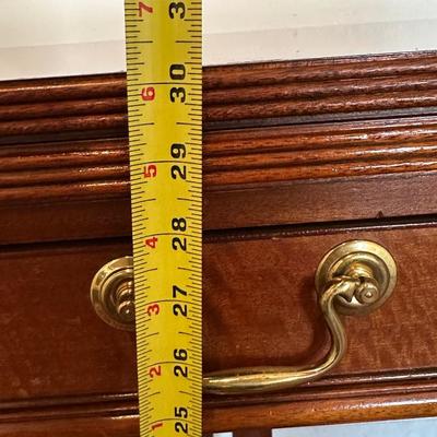 Baker Furniture Flip-Top Console Table