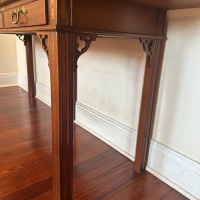 Baker Furniture Flip-Top Console Table