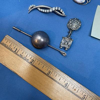 Sale Photo Thumbnail #552: Taxco & others.   Great condition.  30.5 grams total weight!