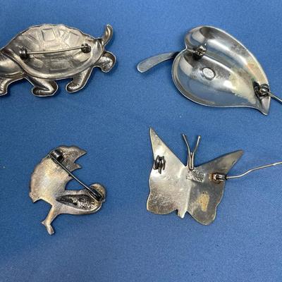 Sale Photo Thumbnail #568: Very nice, Taxco & others! 25.5 grams total weight.