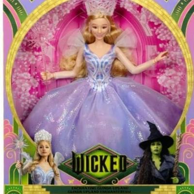 Mattel Wicked Deluxe Glinda Fashion Doll