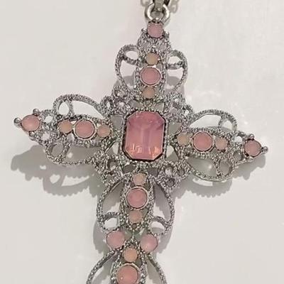 Bohemian Style Cross Pendant Necklace