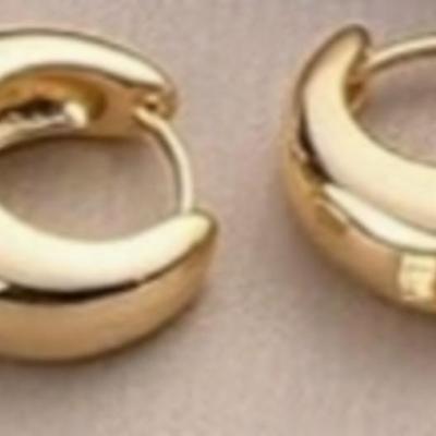 14kt Gold Overlay earrings