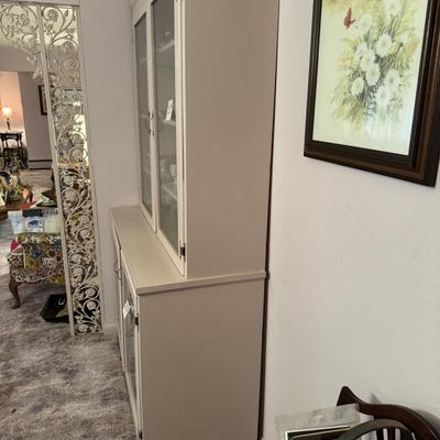 Handmade Pink China Hutch